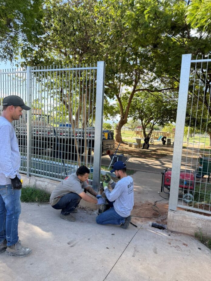 parque-recreativo-do-setor-o-ganha-novos-portoes-de-acesso