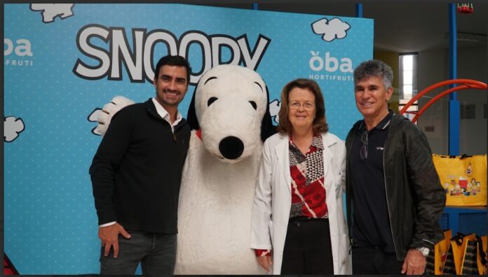 oba-hortifruti-doa-mais-de-r$-550-mil-ao-boldrini-apos-campanha-com-snoopy