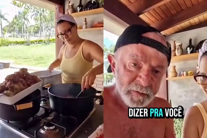 janja-mostra-preparo-do-almoco-de-pascoa-de-lula-saiba-o-cardapio.-video