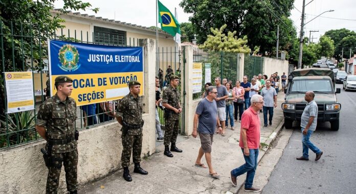 forcas-armadas-reforcam-a-seguranca-em-oito-estados-no-primeiro-turno-das-eleicoes