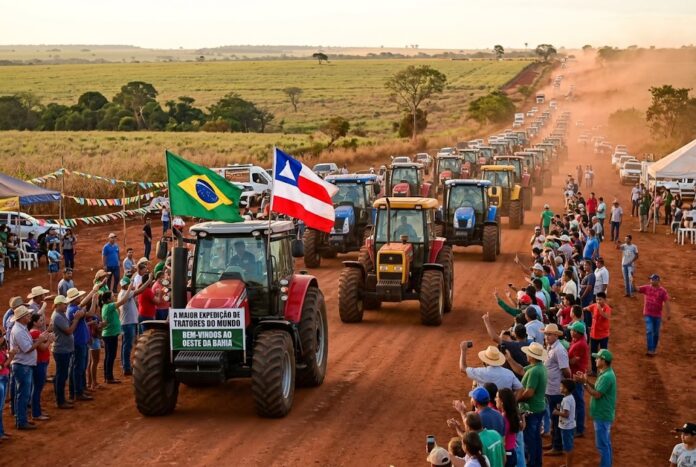 a-maior-expedicao-de-tratores-do-mundo-desembarca-no-oeste-da-bahia-nesta-sexta-feira