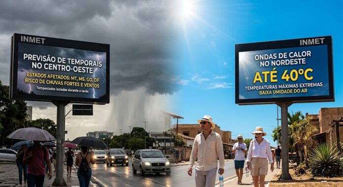 brasil-em-alerta-meteorologico:-contraste-do-clima-traz-risco-de-temporais-e-calor-torrido